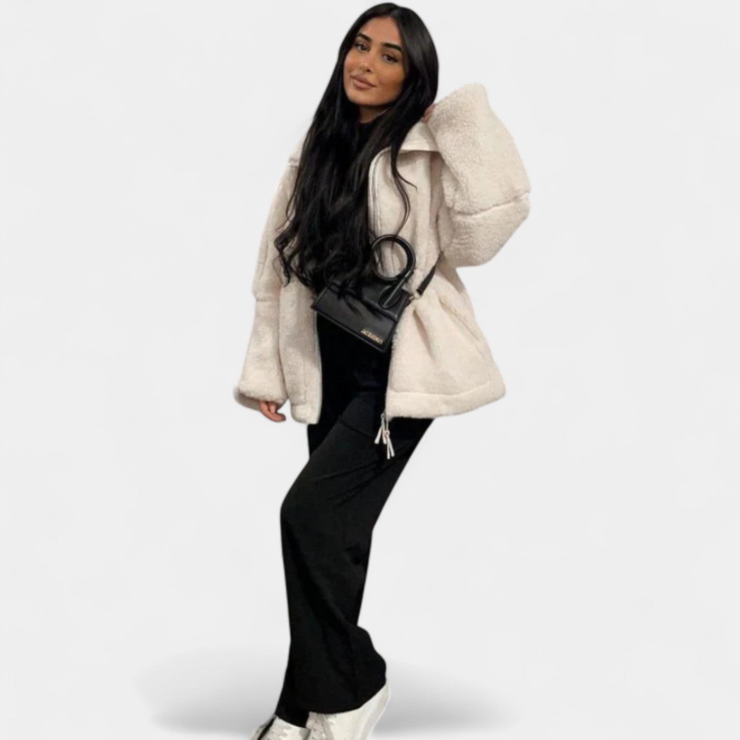 Karla – Mīksts teddy mētelis